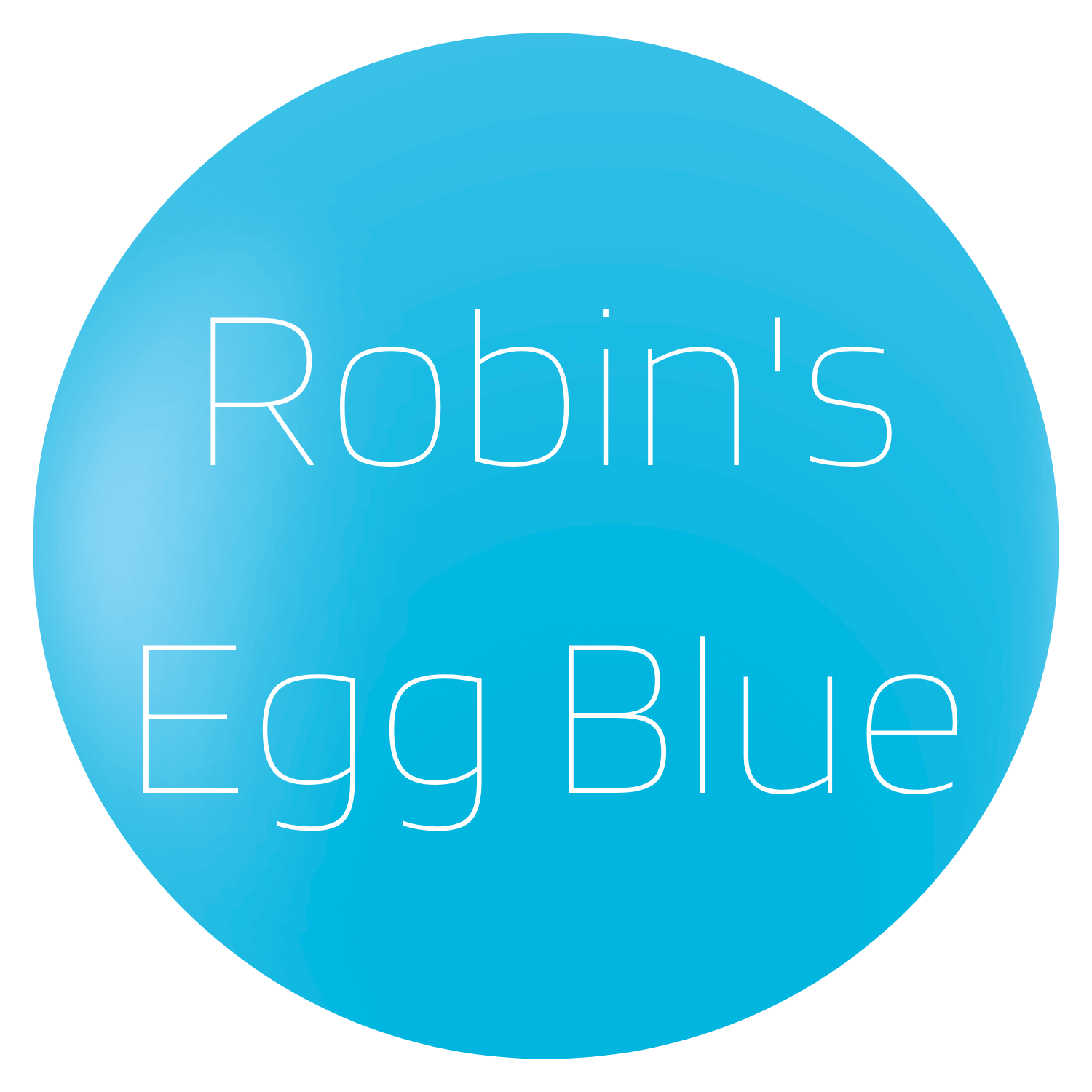 Robin's Egg Blue